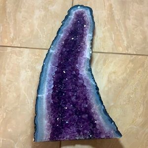 Deep Purple Project Amethyst Rock Crystal